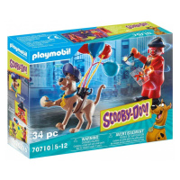 Playmobil 70710 scooby-doo! dobrodružství s duchem klauna