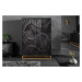 LuxD Designová barová skříňka Shayla 141cm černé mango