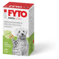 Pet health care FYTO PIPETA ULTRA pro psy do 10 kg a kočky 1x15 ml