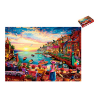 MIKRO TRADING - Puzzle Benátky 70x50cm 1000dílků v krabičce