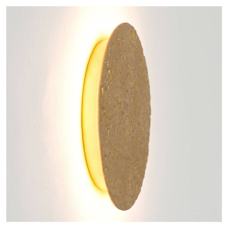 Holländer Meteor LED nástěnné světlo, Ø 19 cm, zlaté J. Holländer