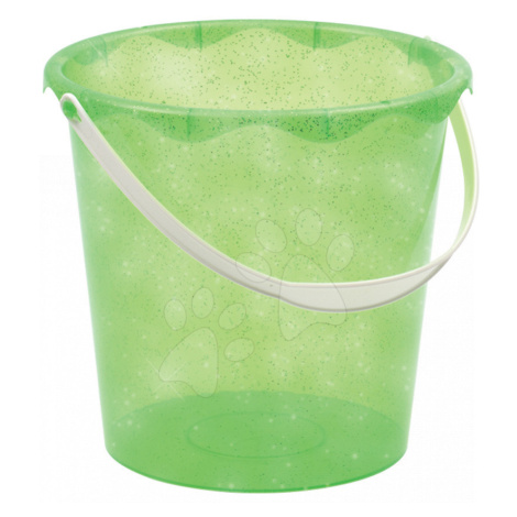 Écoiffier kbelík pro děti s třpytkami 595-C zelený