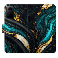 iSaprio flip pouzdro Dark Paint pro Xiaomi Redmi Note 12S