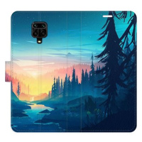 iSaprio flip pouzdro Magical Landscape pro Xiaomi Redmi Note 9 Pro / Note 9S