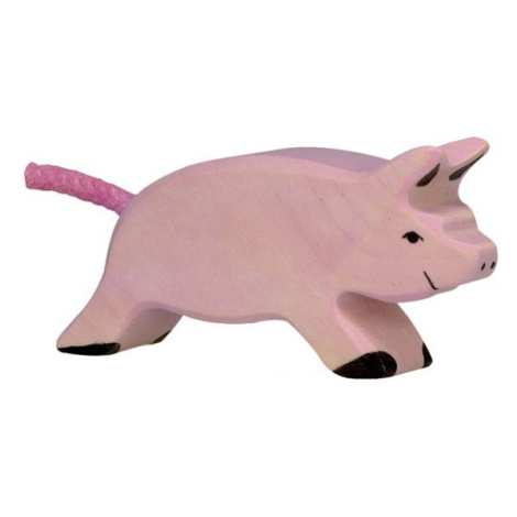 Růžové figurky a zvířátka