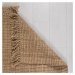 Flair Rugs koberce Kusový koberec Sarita Jute Boucle Natural - 60x150 cm