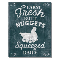 Plechová cedule Farm Nuggets, (31.5 x 40 cm)