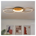 Eco-Light Stropní svítidlo Kiru LED, borovice, délka 87,4 cm, 2 světla, dřevo