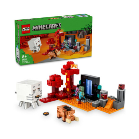 LEGO® Minecraft® 21255 Přepadení v portálu do Netheru