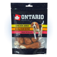 Ontario Snack Chicken Jerky + Calcium 70g