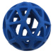 Dog Fantasy Hračka míček děrovaný modrý 7 cm