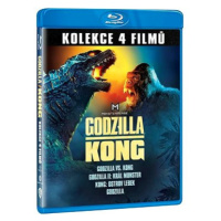 Godzilla + Kong kolekce - 4 blu-ray