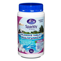 Sparkly POOL Tablety do bazénu chlorové 5v1 multifunkční 20g 1 kg
