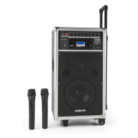Vonyx ST-100 MK2, přenosný PA audio systém, bluetooth, CD, USB, SD, MP3, akumulátor, UKV