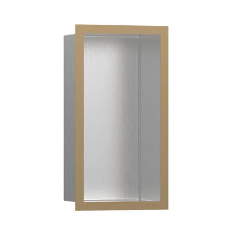 Polička Hansgrohe XtraStoris Individual s rámem kartáčovaný bronz 56094140