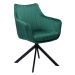 Signal Židle AZALIA Velvet Barva: Bluvel 78 / tmavě zelená
