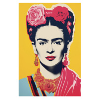 Ilustrace Oh Frida No 1, Treechild, 26.7 × 40 cm