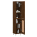 vidaXL Skříň highboard hnědý dub 34,5 x 34 x 180 cm kompozitní dřevo