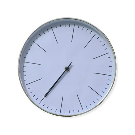 Foxter 1228 Nástěnné hodiny 30 cm stříbrné