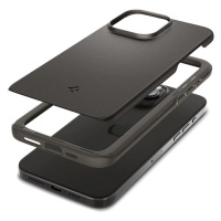 Pouzdro Spigen Thin Fit pro iPhone 15 Pro - šedé