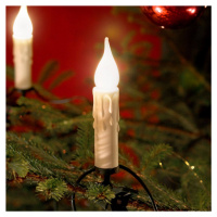 Konstsmide Christmas 20 světelných řetězů s bílým voskem 14,8 m