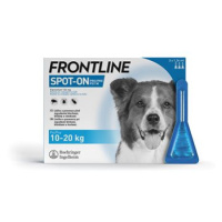 Frontline spot-on pro psy M (10 - 20 kg) 3 × 1,34 ml