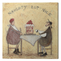 Obraz na plátně Sam Toft - Naughty But Nice, (30 x 30 cm)