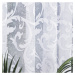 Dekorační oblouková krátká záclona na žabky LEOKADIA 155 bílá 400x155 cm MyBestHome