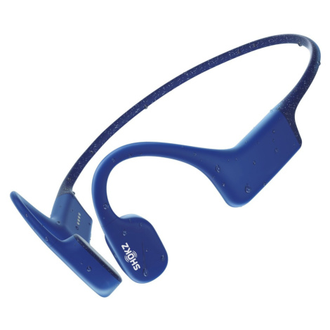 Modrá sluchátka