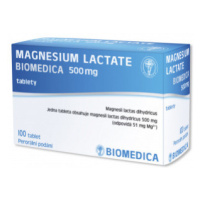 Magnesium lactate Biomedic.500mg tbl.nob.100x500mg