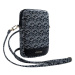 Pouzdro Guess PU G Cube Wallet Phone Bag Zipper Black