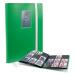 Album na karty Leuchtturm TCG 9-Pocket na 360 karet Slim Green