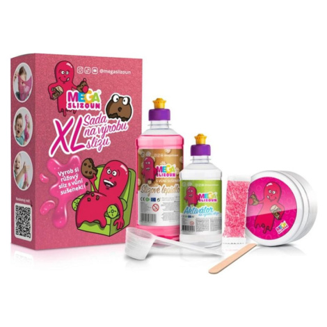 Megaslizoun - Sada, Výroba slizu XL růžová