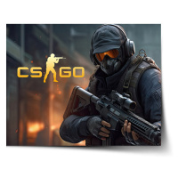 Sablio Plakát CS:GO Voják 2 - 120x80 cm