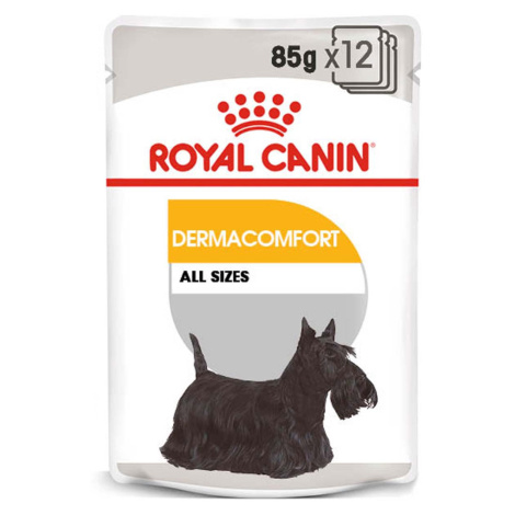 ROYAL CANIN DERMACOMFORT kapsička pro psy s citlivou kůží 12× 85 g