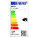 EMOS LED žárovka Filament A67 A++ 17W E27 teplá bílá Z74290
