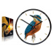 ModernClock Nástěnné hodiny Bird Unikat bílé