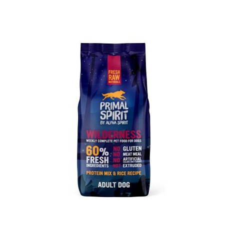 Primal Spirit Dog Wilderness 60% 12 kg