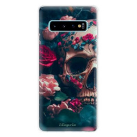 iSaprio Skull in Roses pro Samsung Galaxy S10