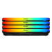 KINGSTON DIMM DDR4 32GB (Kit of 4) 3600MT/s CL17 FURY Beast RGB, XMP