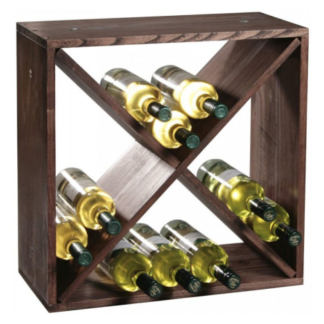 Borovicový stojan na víno I - 50 x 50 x 25 cm Kesper