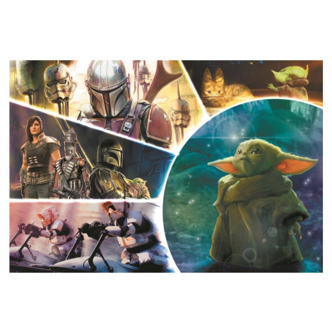 Puzzle The Mandalorian Baby Yoda Trefl