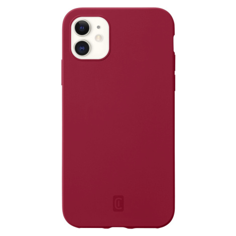 CellularLine SENSATION ochranný silikonový kryt iPhone 12 mini červený