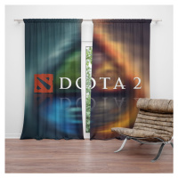 Sablio Závěs DOTA 2 Glow: 2ks 140x250cm