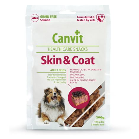 Canvit Snacks Skin&coat pro psy 200g