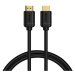 Kabel Baseus 2x HDMI 2.0 4K 60Hz Cable, 3D, HDR, 18Gbps, 2m (black) (6953156222526)