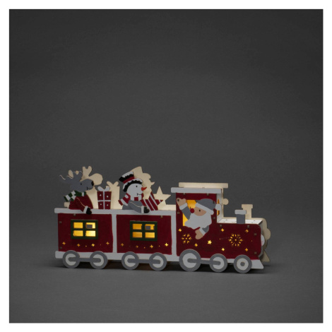 Konstsmide Christmas LED dekorační světlo silueta vlaku, baterie, USB Konstmide