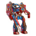 Woodcraft Dřevěné 3D puzzle Powersuit barevný