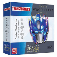 Trefl Wood Craft Origin puzzle Transformers: Optimus Prime 505 dílků