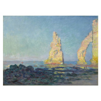 Obrazová reprodukce The Needle of Etretat, Low Tide; Aiguille d'Etretat, maree basse, Monet, Cla